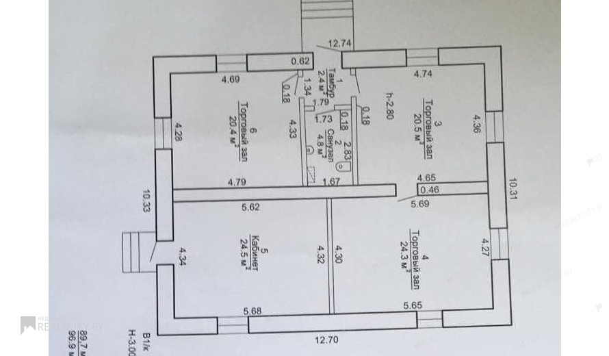 Нежилой фонд магазин + склад Продажа