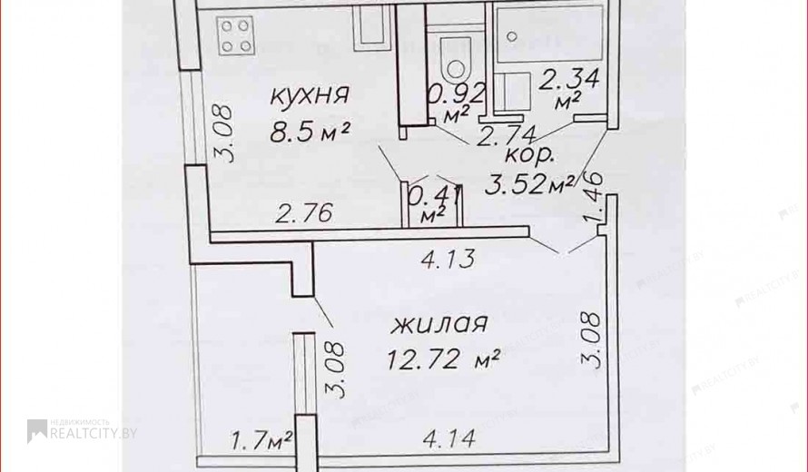Жилой фонд 1-комнатные Продажа