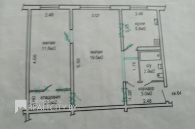 Продается двухкомнатная квартира в Минске