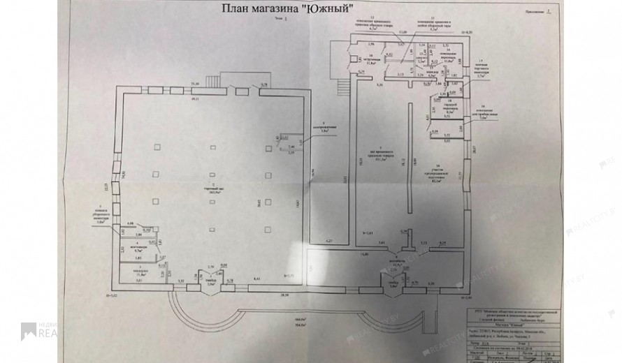 Нежилой фонд магазин Аренда