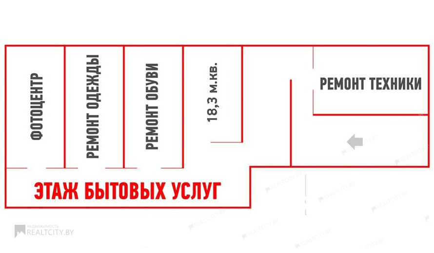 Нежилой фонд магазин Аренда