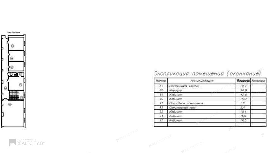 Нежилой фонд офис Аренда