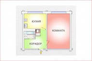 Жилой фонд 1-комнатные Продажа